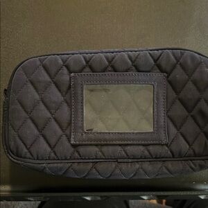 Vera Bradley Navy Quilted Make-up Bag